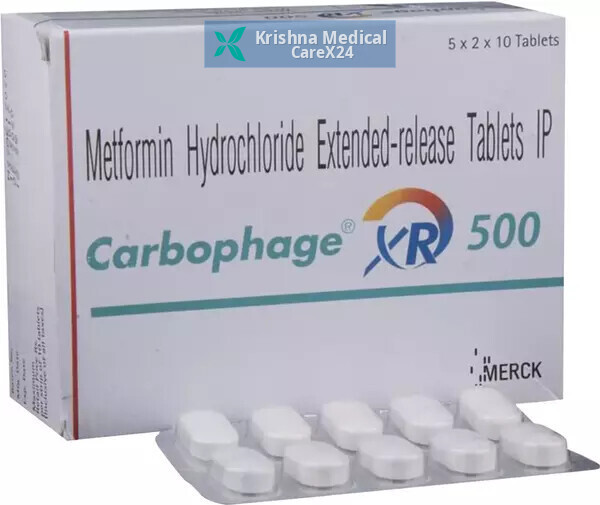 Carbophage XR 500 Tablet