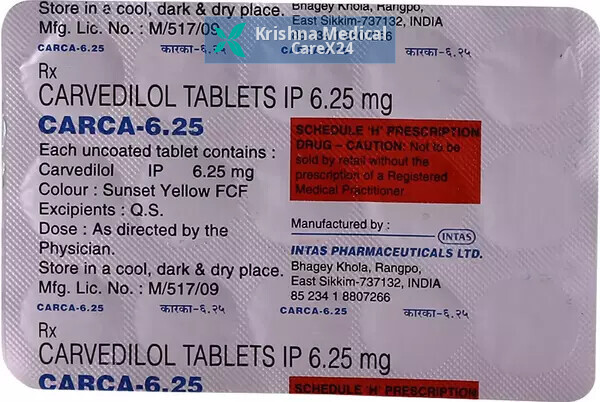 Carca 6.25 Tablet