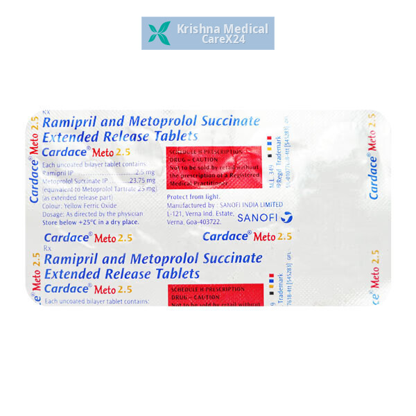Cardace Meto 2.5 Tablet