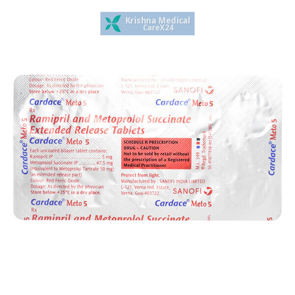 Cardace Meto 5 Tablet