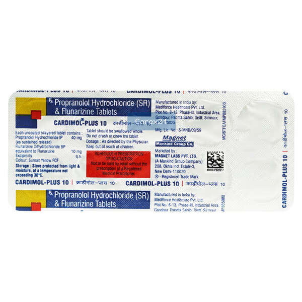 Cardimol Plus 10 Tablet