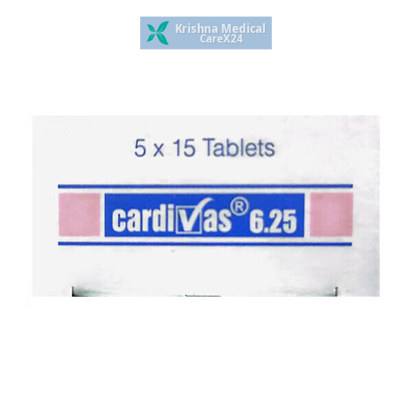 Cardivas 6.25 Tablet
