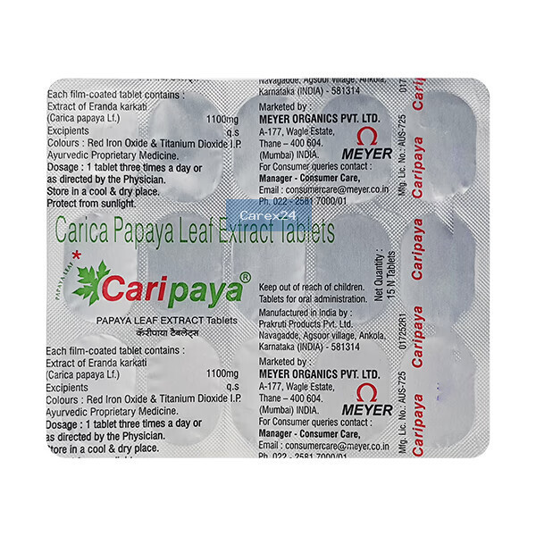 Caripaya Tablet