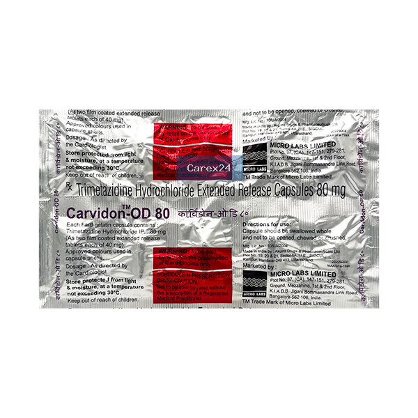 Carvidon OD 80 Capsule