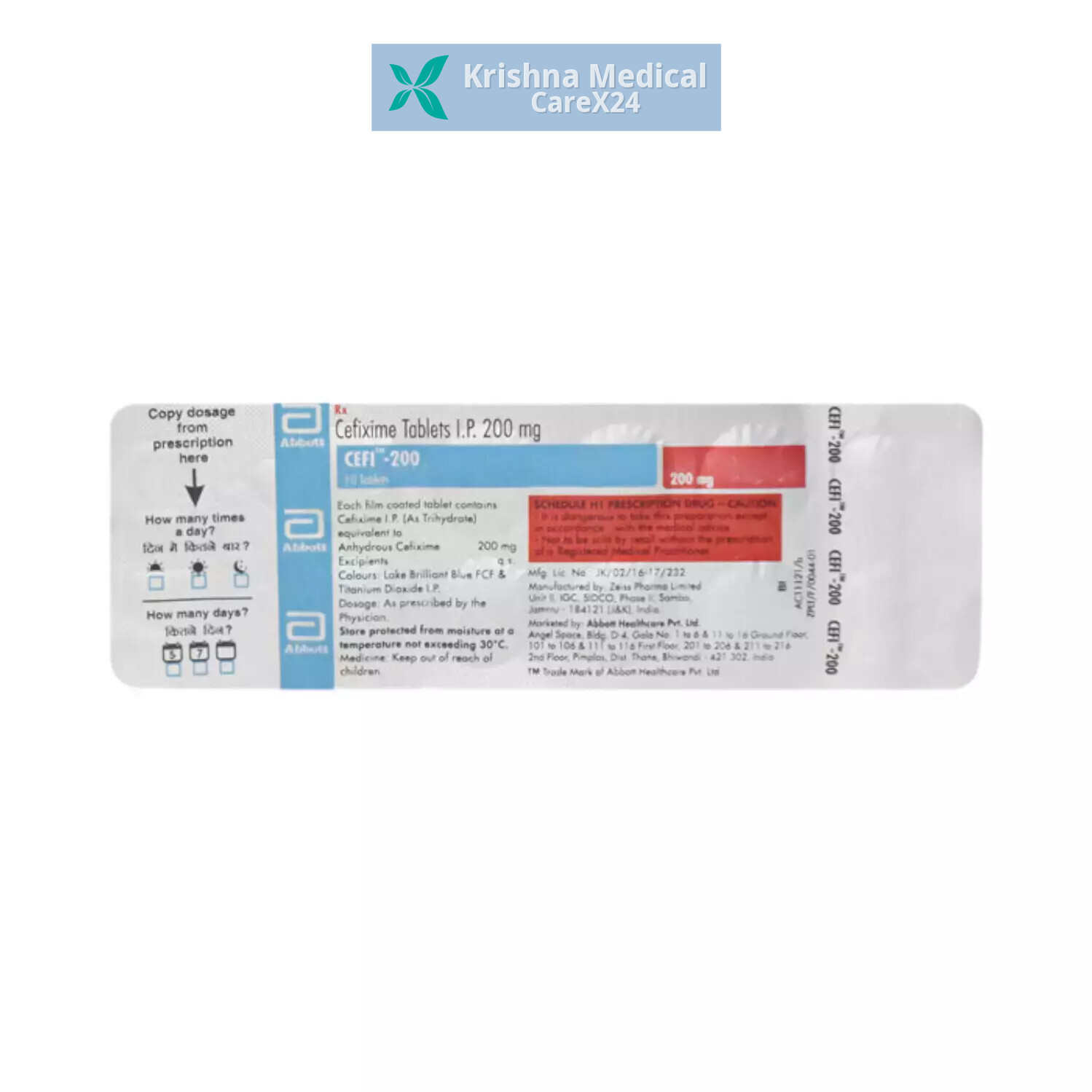 Cefi 200 Tablet