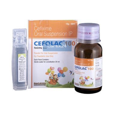 Cefolac 100 Oral Suspension