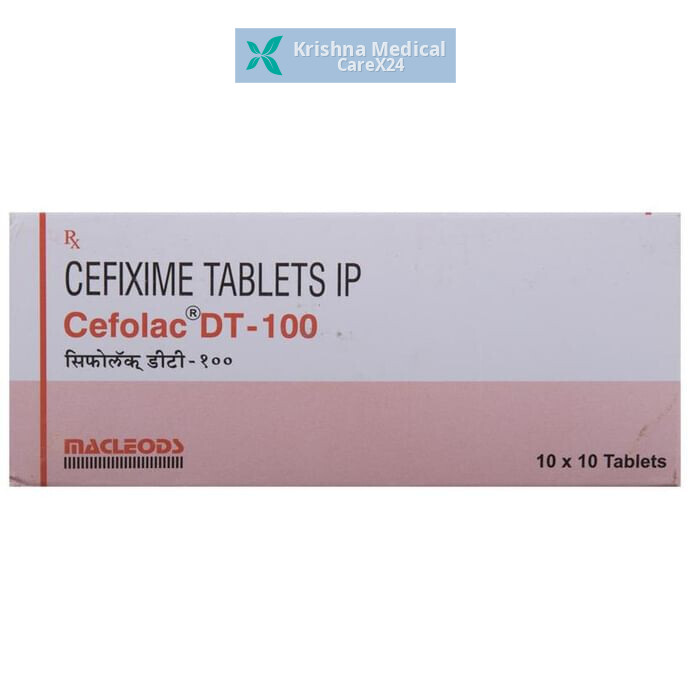 Cefolac DT 100 Tablet