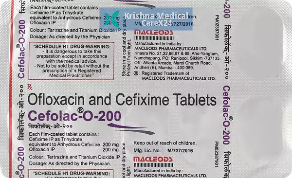 Cefolac O 200 Tablet