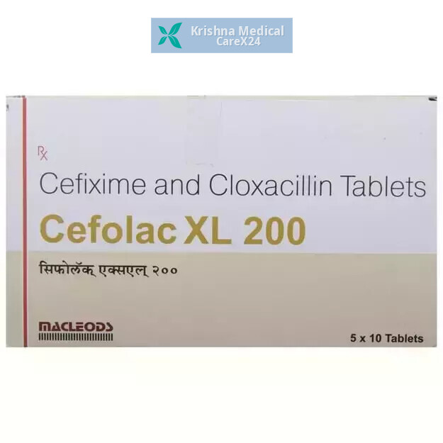 Cefolac XL 200 Tablet