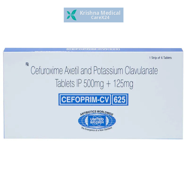 Cefoprim CV 625 Tablet