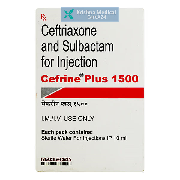 Cefrine Plus 1500 Injection