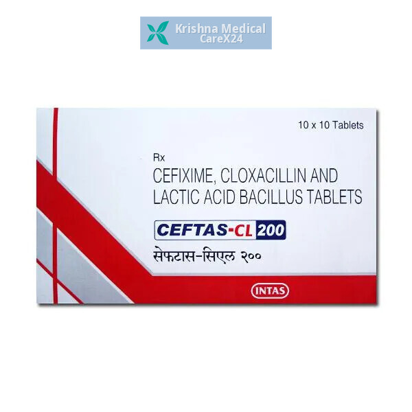 Ceftas CL 200 Tablet