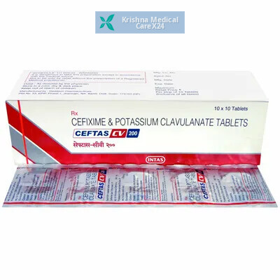Ceftas CV 200 Tablet