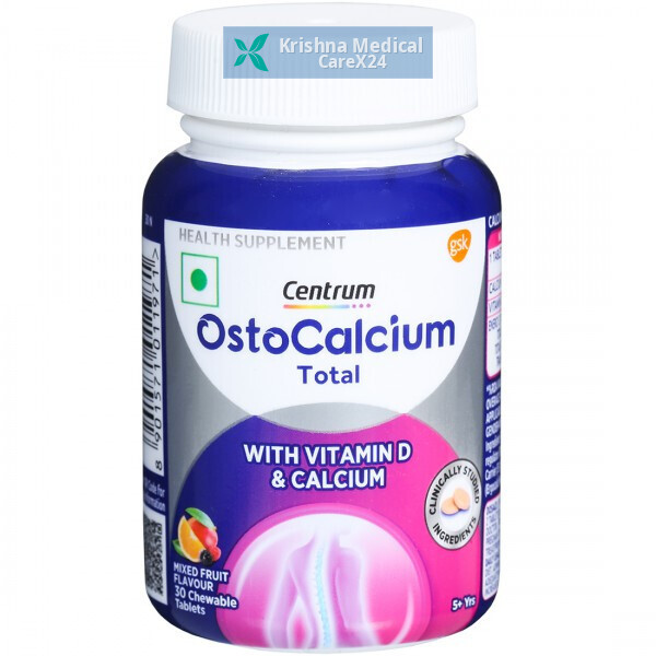 Centrum Ostocalcium Total Mixed Fruit Chewable Tablet