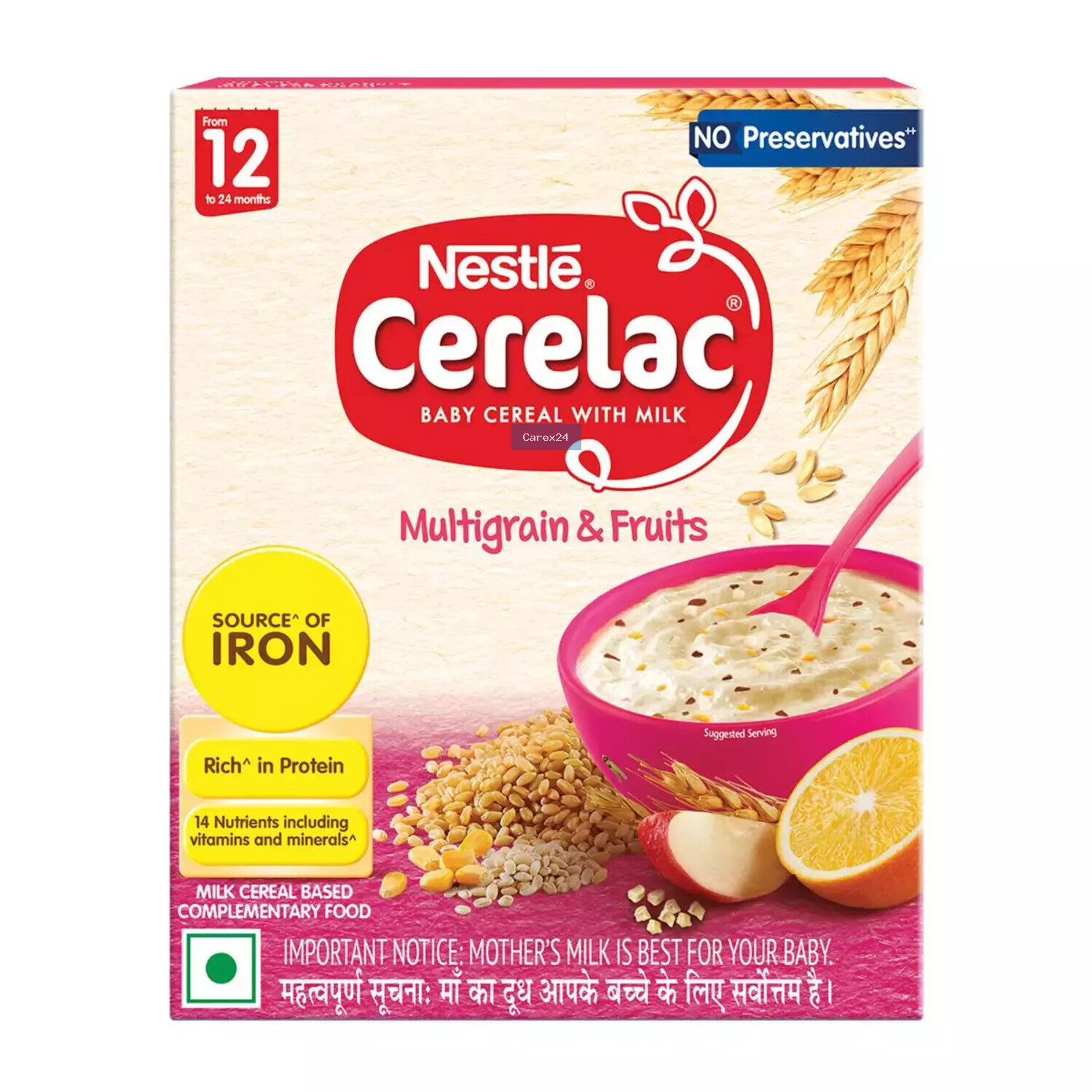 Cerelac Multigrain And Fruits Baby Cereal 12 To 24 Months