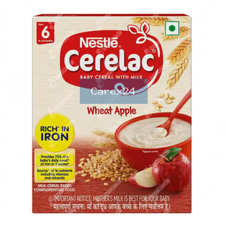 Cerelac Wheat Apple Cereal 6 To 24 Months