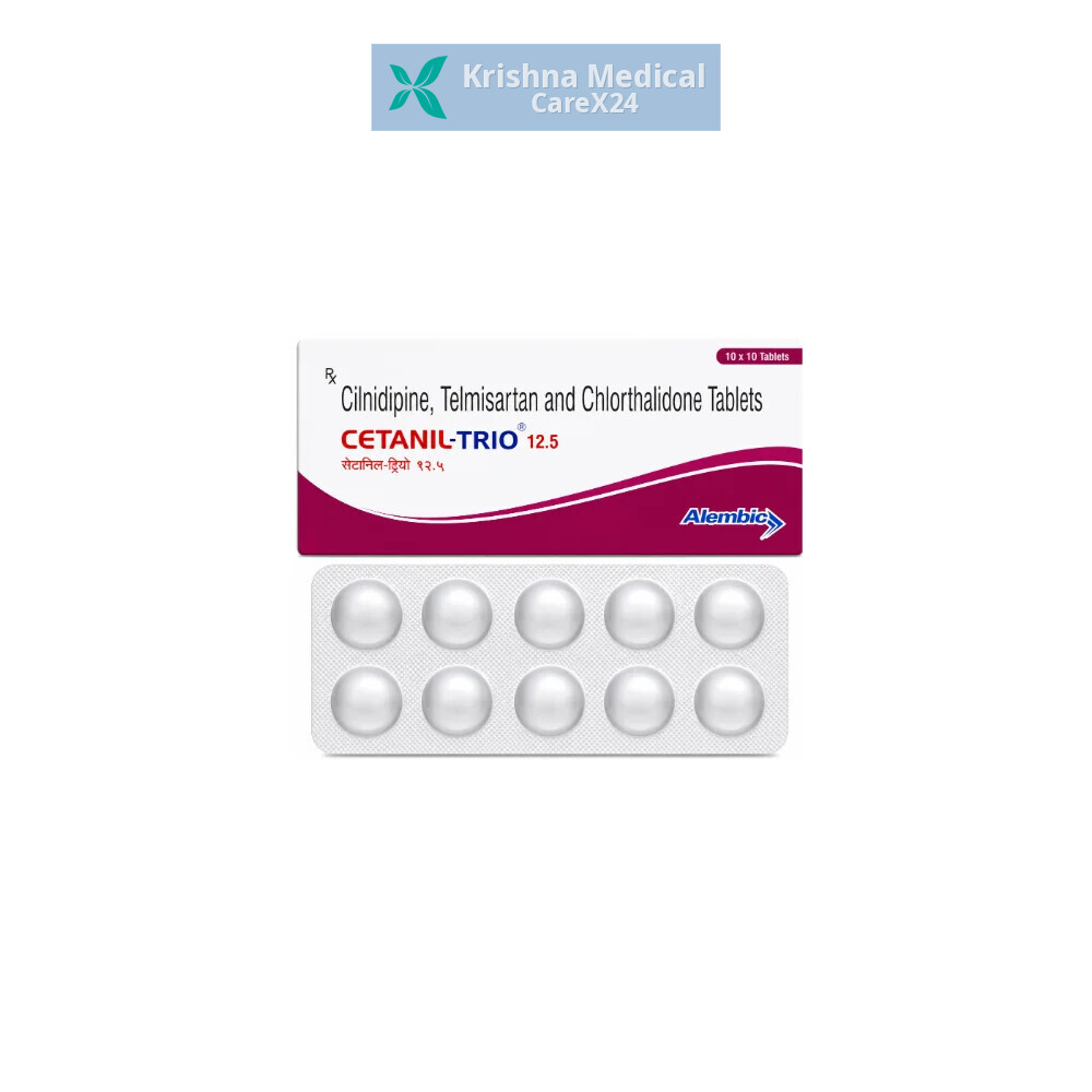 Cetanil Trio 12.5 Tablet