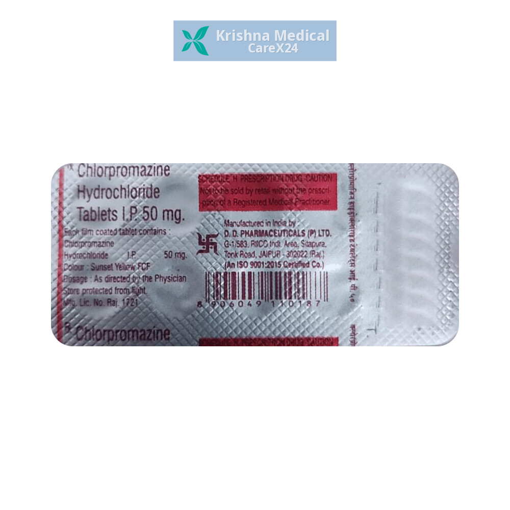 Chlorpromazine (50mg) Tablet