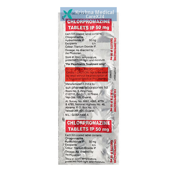 Chlorpromazine 50 Tablet