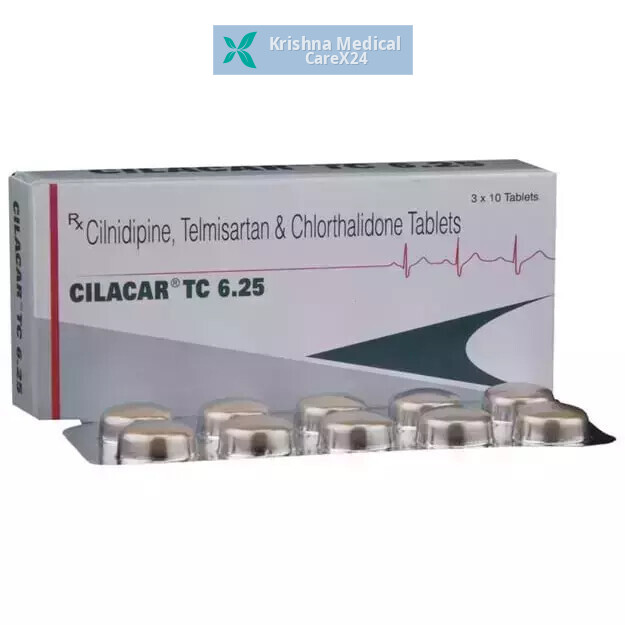 Cilacar TC 6.25 Tablet