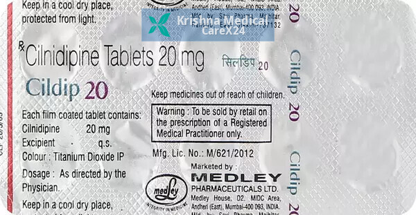 Cildip 20 Tablet