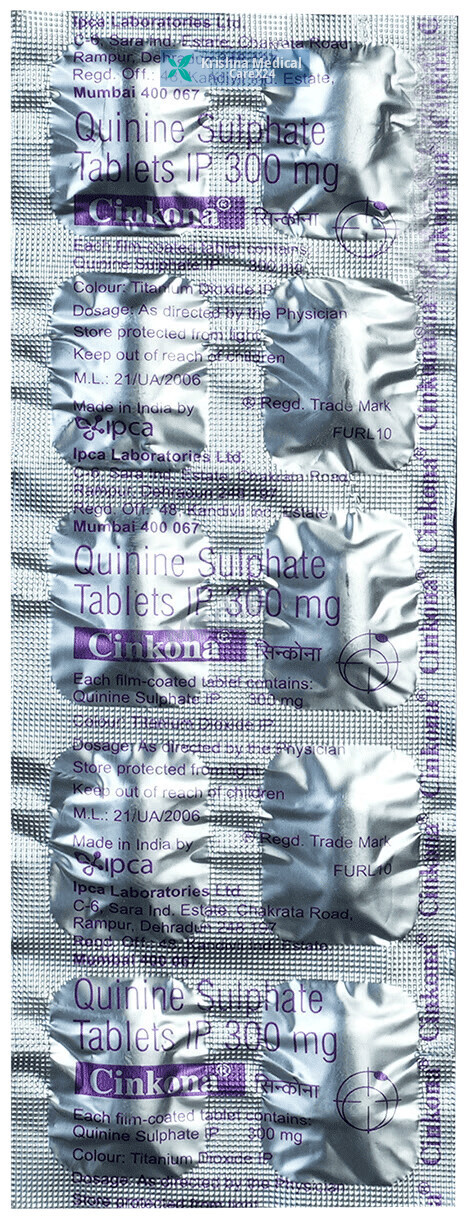 Cinkona 300 mg Tablet