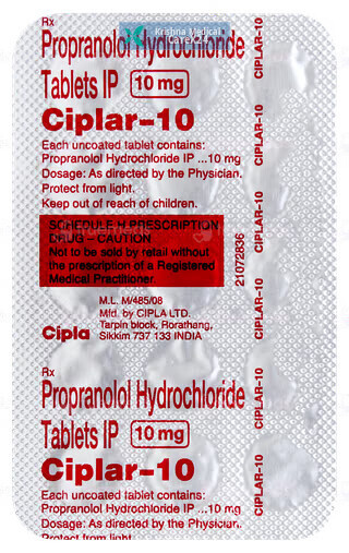 Ciplar 10 Tablet