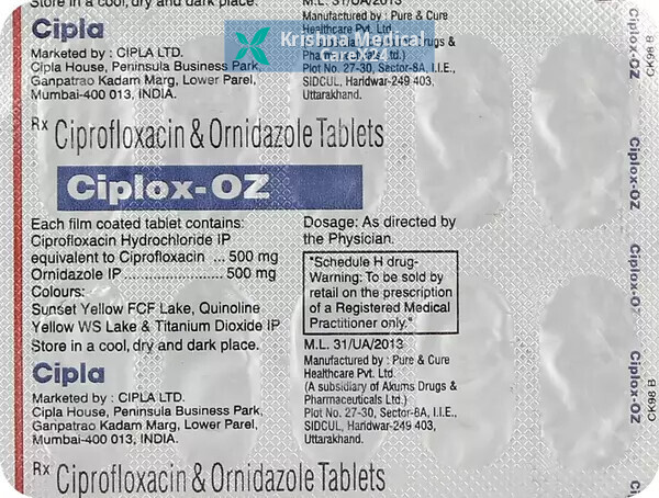 Ciplox OZ Tablet