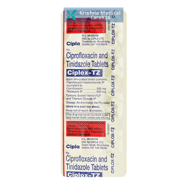 Ciplox TZ Tablet