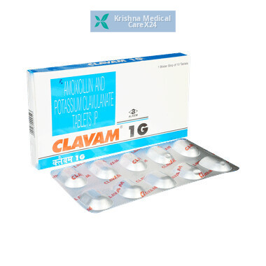 Clavam 1G Tablet