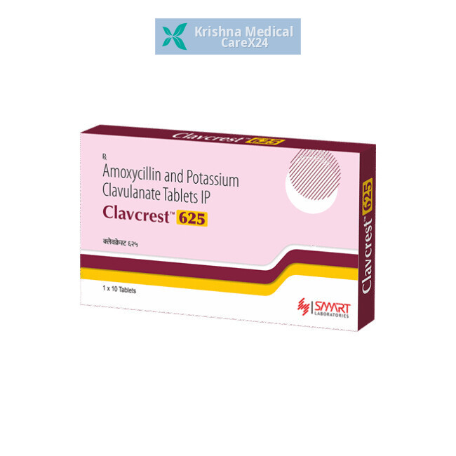 Clavcrest 625 Tablet