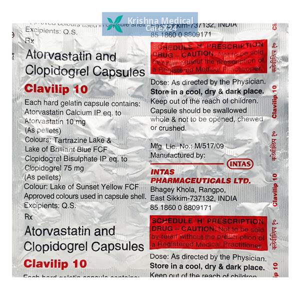 Clavilip 10 Capsule