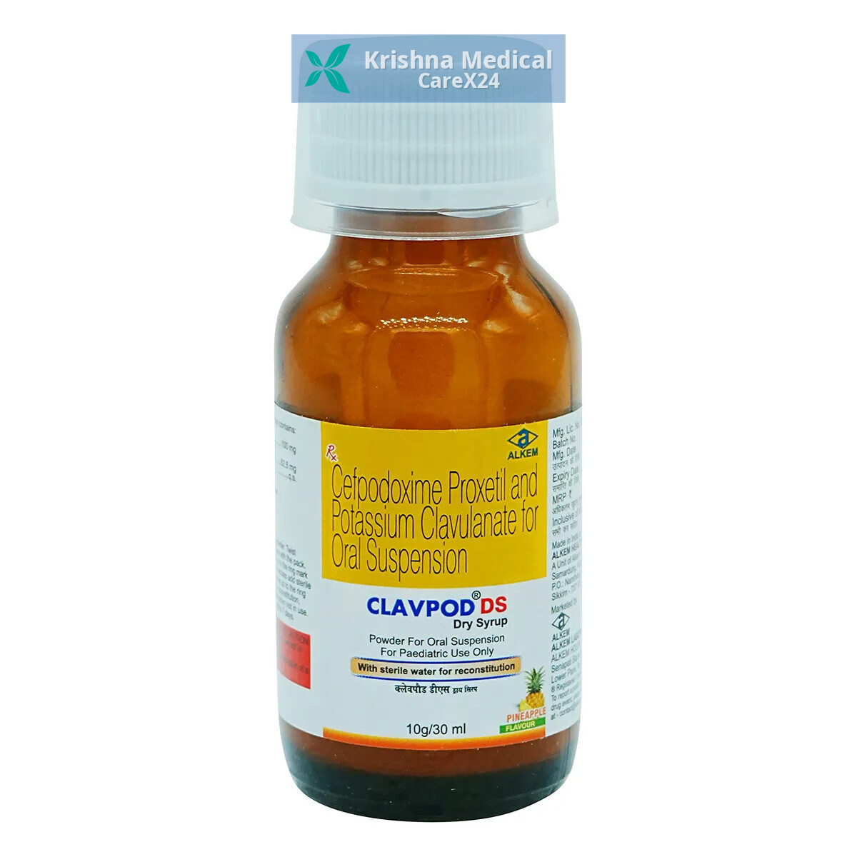 Clavpod Ds Pineapple Dry Syrup