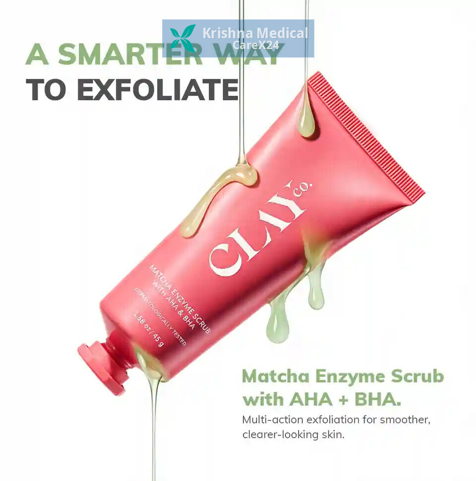 Clayco Matcha Enzyme Face Scrub