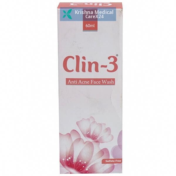 Clin 3 Anti Acne Face Wash