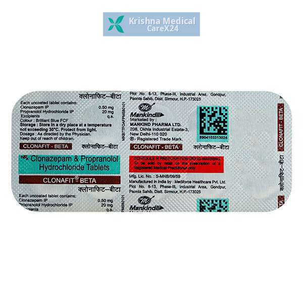 Clonafit Beta Tablet