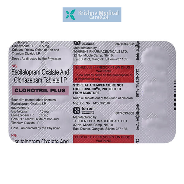 Clonotril Plus 10/0.5 Tablet