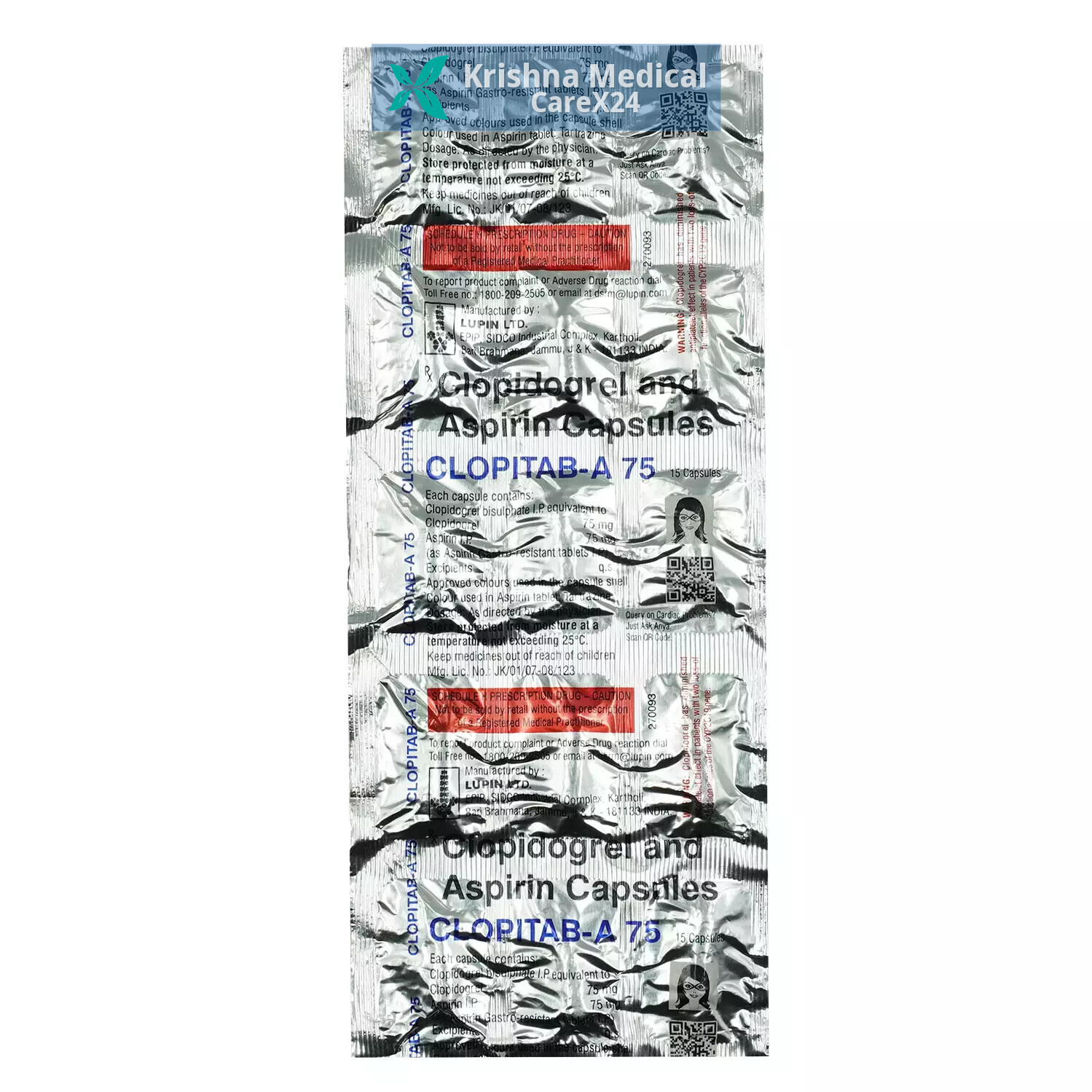 Clopitab A 75 Capsule