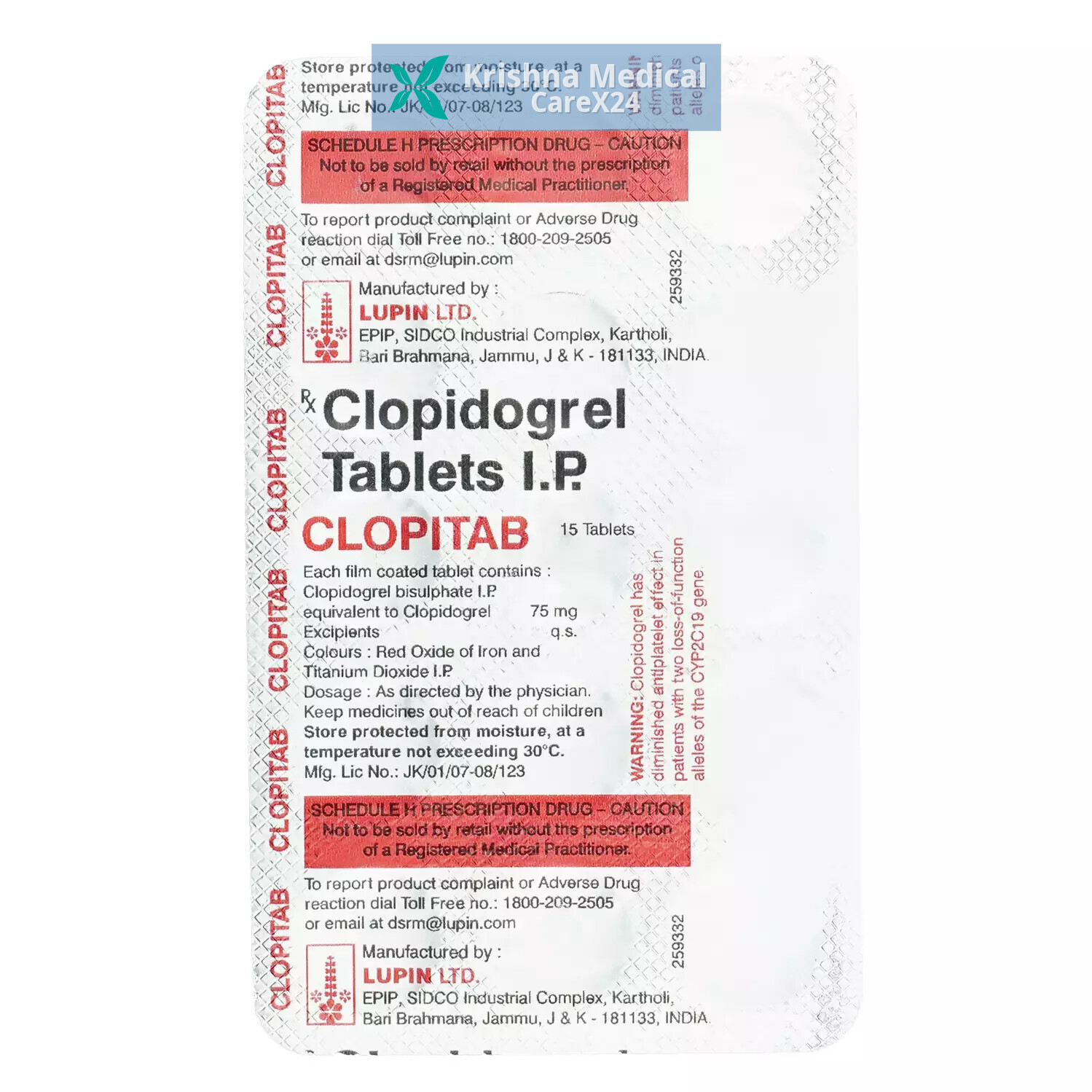 Clopitab Tablet