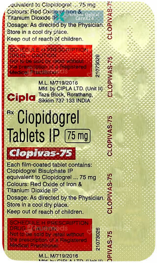 Clopivas 75 Tablet