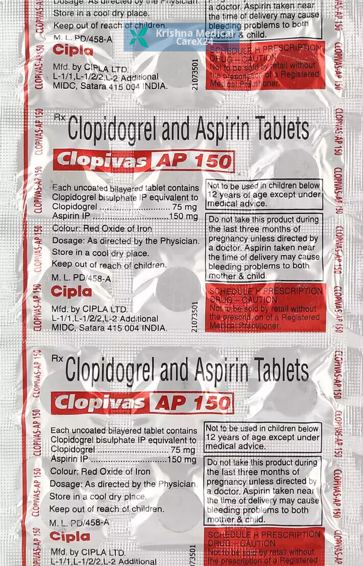 Clopivas AP 150 Tablet
