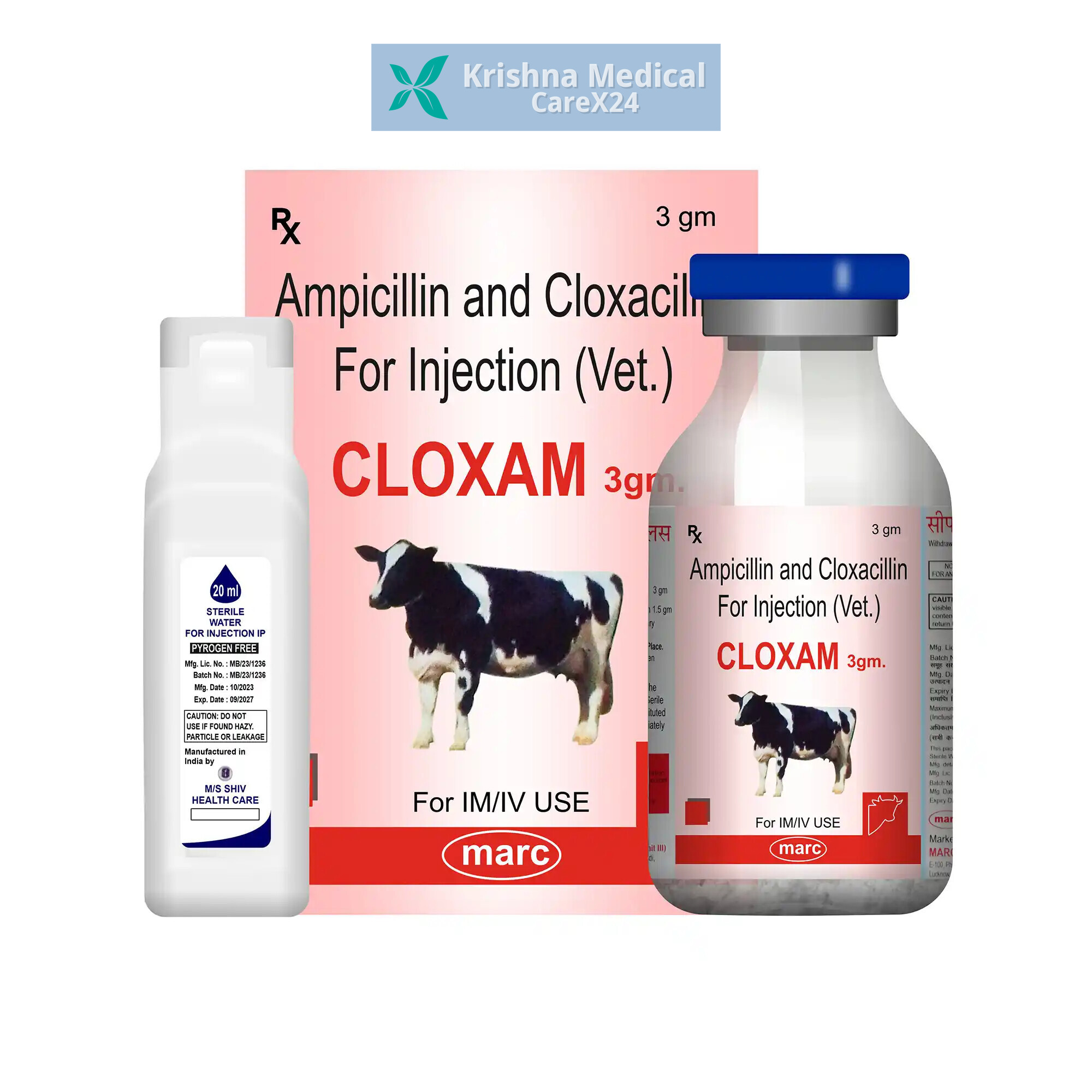 Cloxam 3 Injection