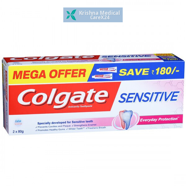 Colgate Sensitive Everyday Protection Toothpaste (80gm)
