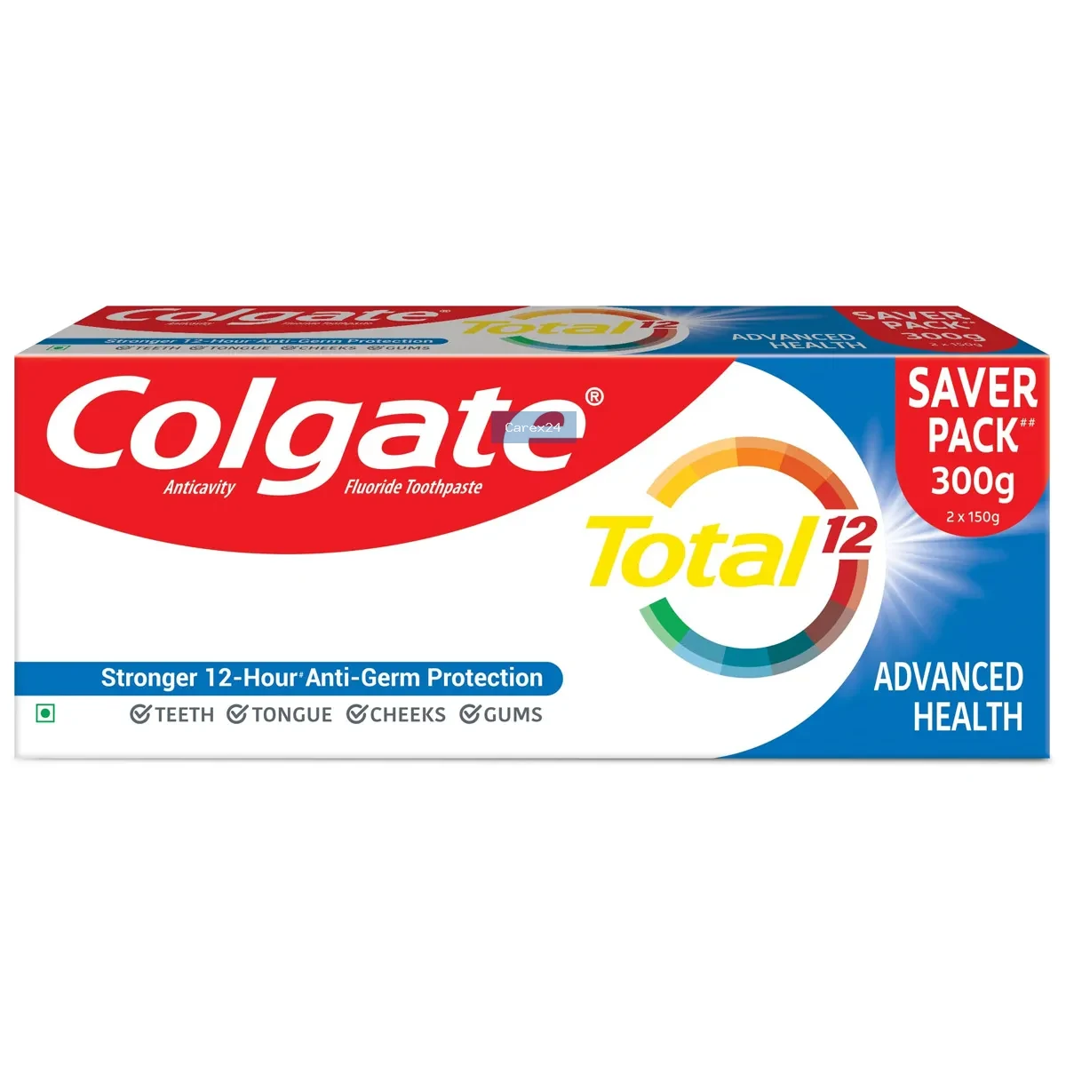 Colgate Total 12 Advanced Health Tooth Paste + Free Premium Toothbrush