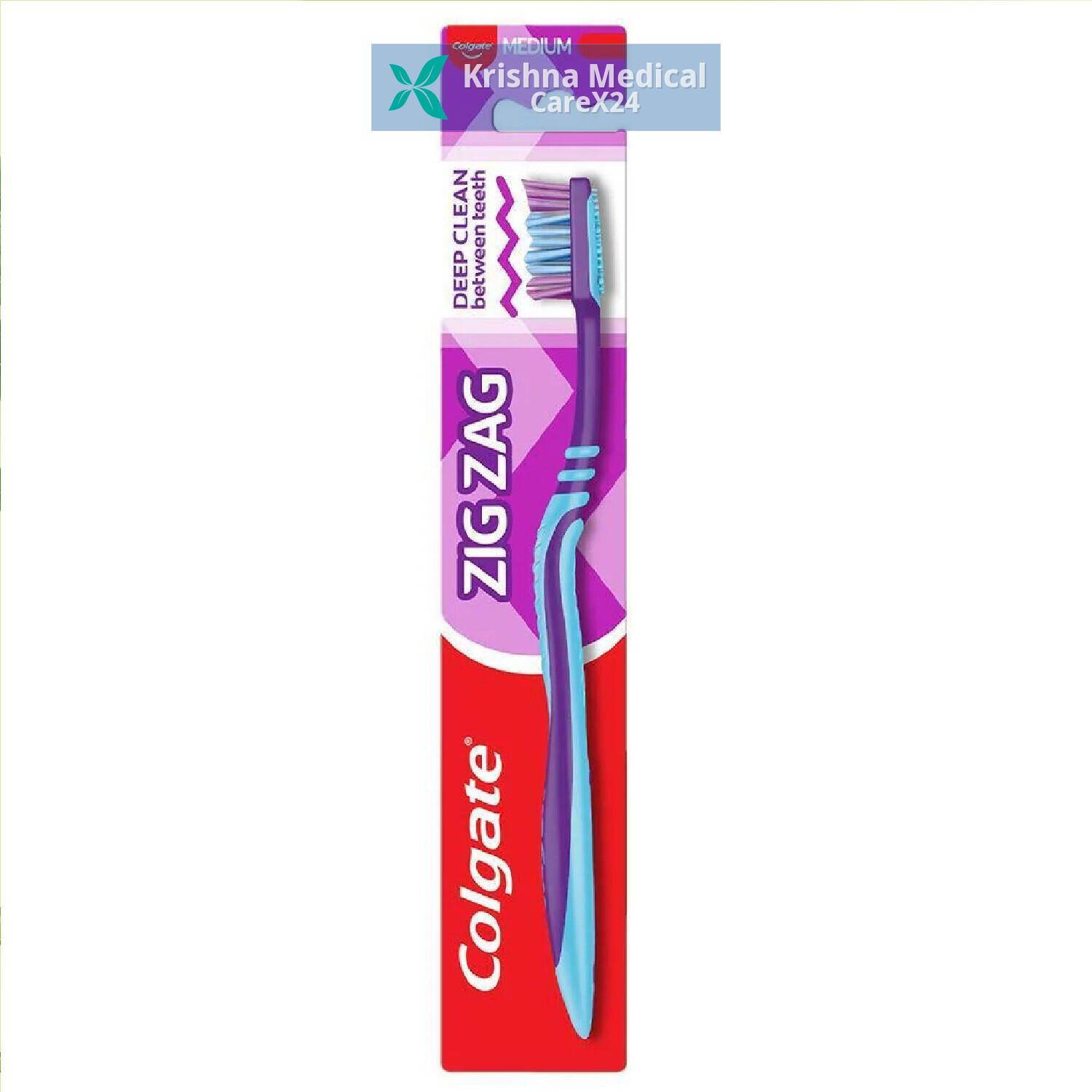 Colgate Zig Zag Deep Clean Medium Tooth Brush