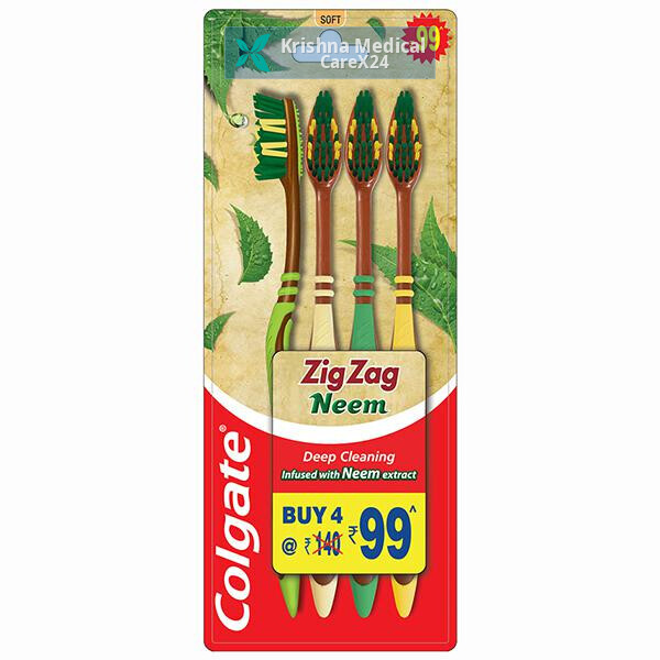 Colgate Zigzag Neem Soft Toothbrush