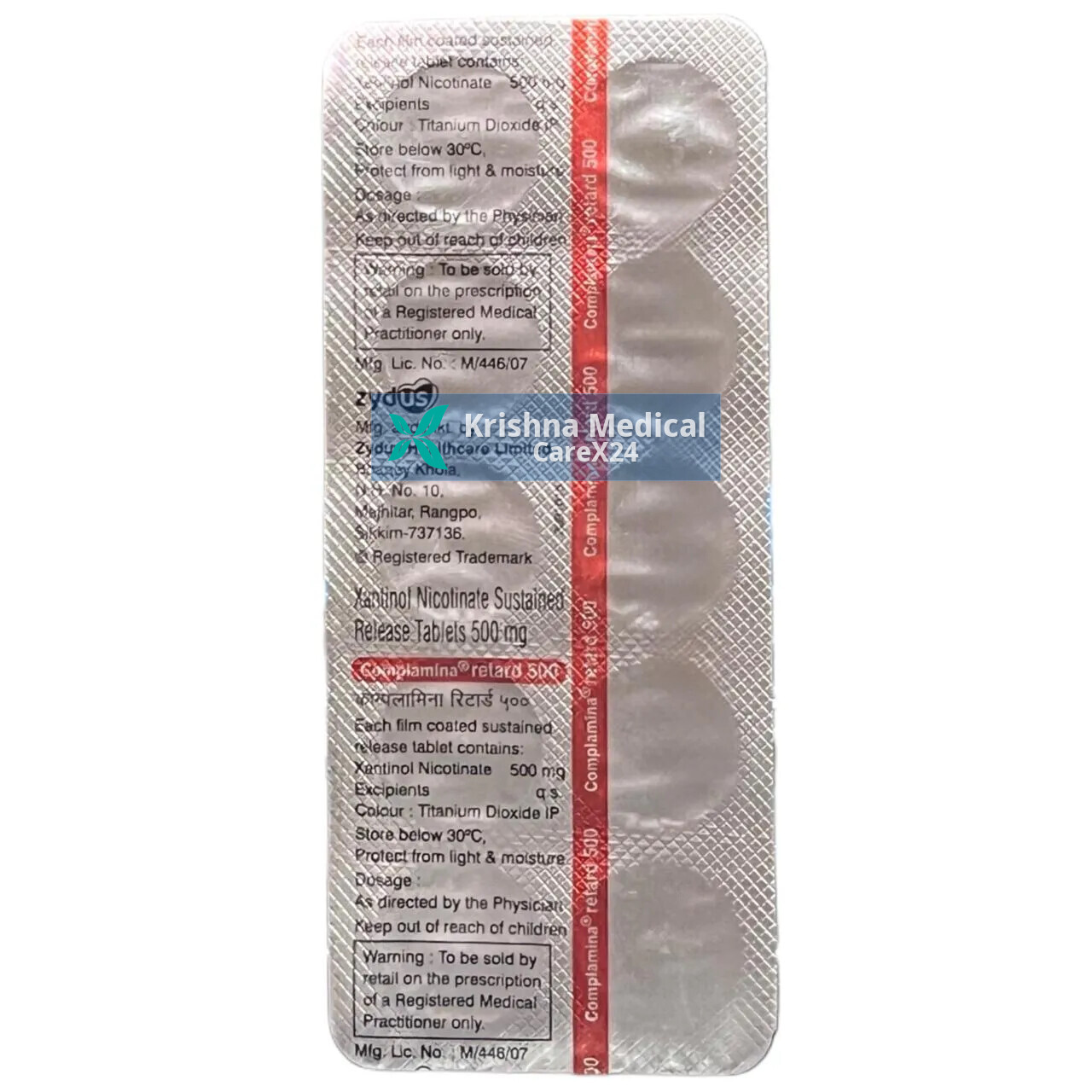 Complamina Retard 500 Tablet