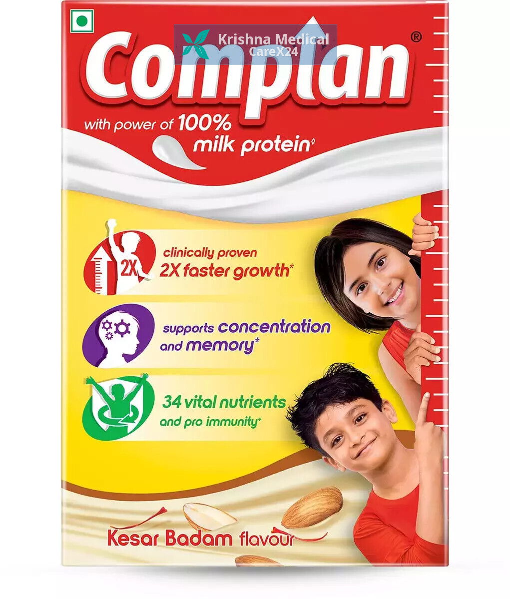 Complan Nutrition And Health Drink Kesar Badam