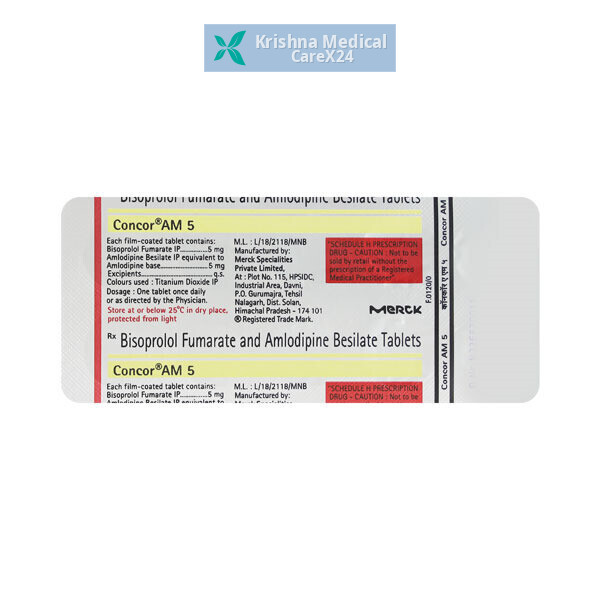 Concor AM 5 Tablet
