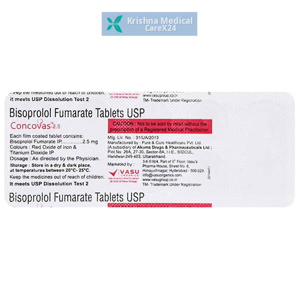 Concovas 2.5 Tablet